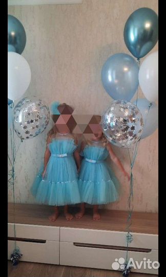 Нарядное платье 2-5 лет