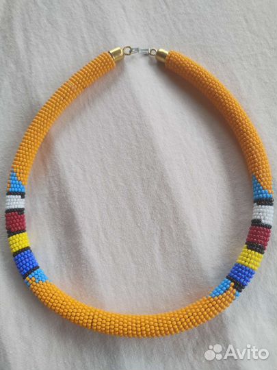 Чокер из бисера