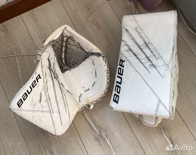 Вратарские блин ловушка Bauer 3x SR