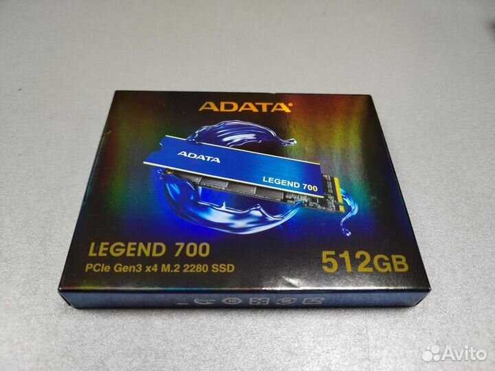 SSD 512Gb Adata Legend 700 (M.2 2280, NVMe)