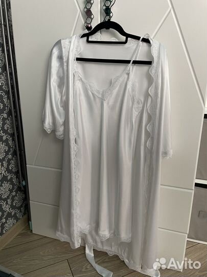 Пеньюар с сорочкой