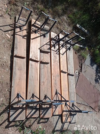 Лавка деревянная бу