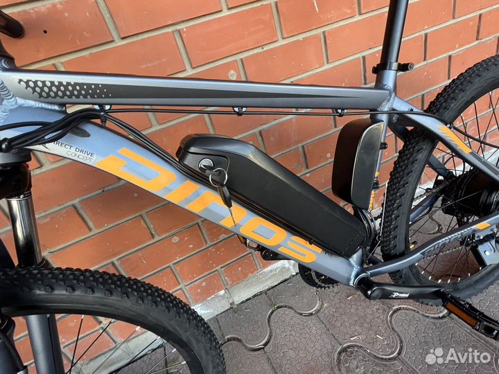 Электровелосипед алюминиевый новый 26