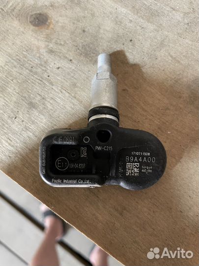 Датчики давления tpms toyota
