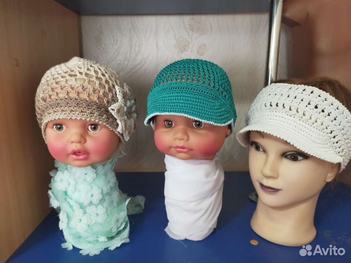 Летние шапочки, береты