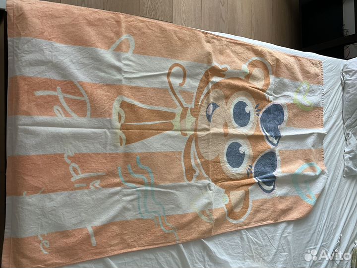 Полотенца мохровые детские