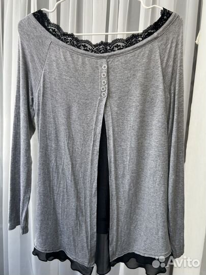 Чудесная блуза с камнями из Италии р.42-46(S-M)