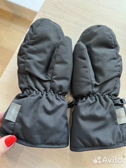 Варежки утепленные Gulliver Huppa на 7-9 лет