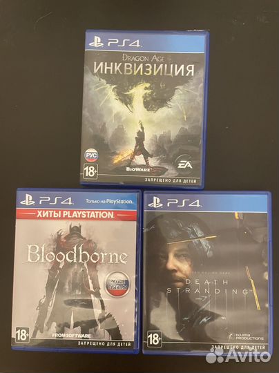 Игры для приставок ps4