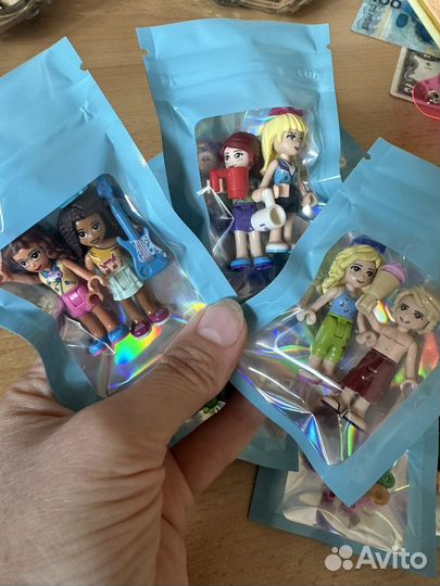 Lego friend/elves человечки, питомцы и аксессуары