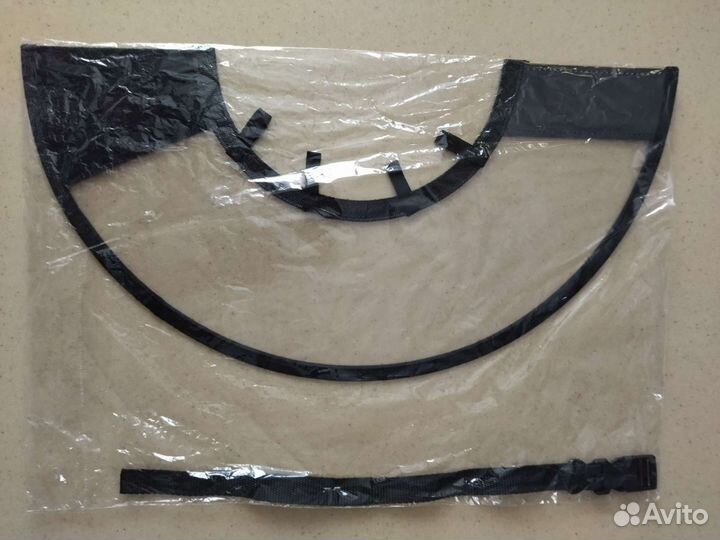 Новый воротник защитный на липучке с ошейником 12