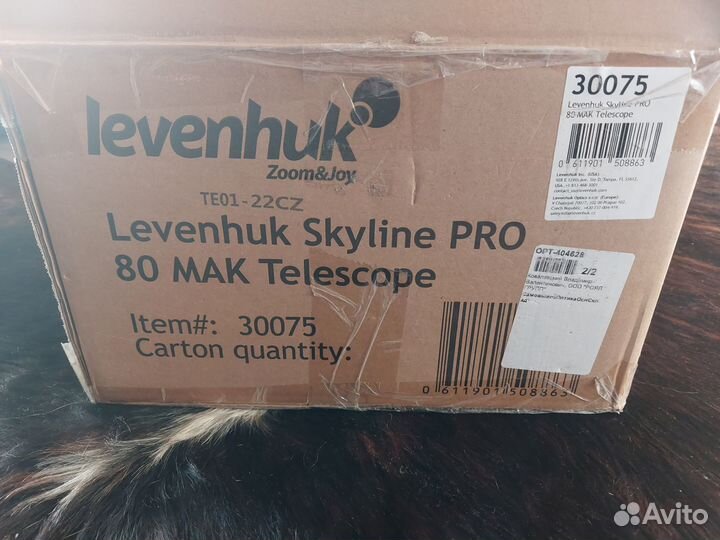Телескоп Levenhuk Skyline PRO 80 MAK