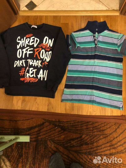 Вещи пакетом на мальчика рост 134 140