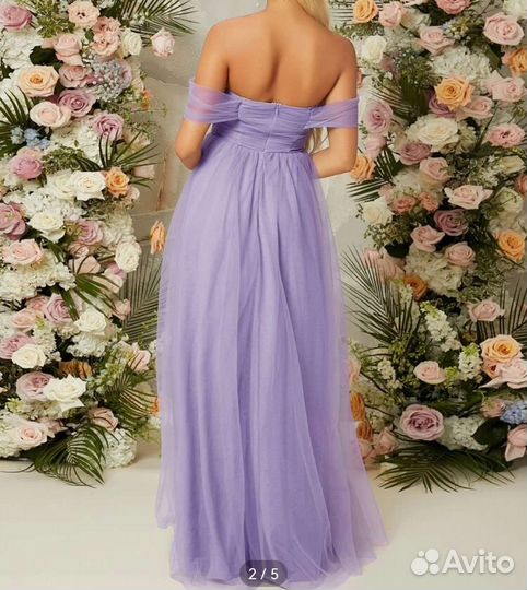 Вечернее платье в пол