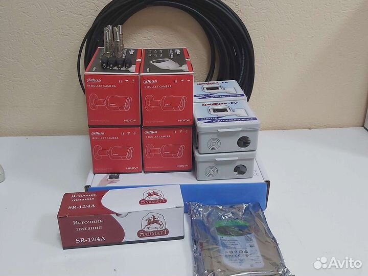 Комплект видеонаблюдения