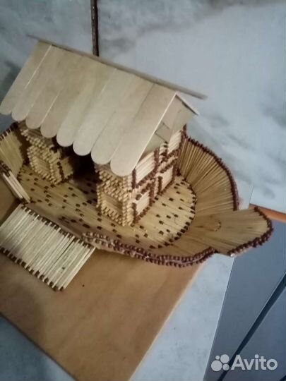 Ноев ковчек из спичек