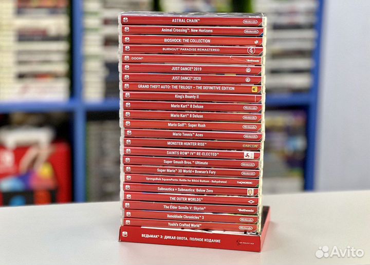 Игры Nintendo Switch Картриджи б/у (upd 09.10)