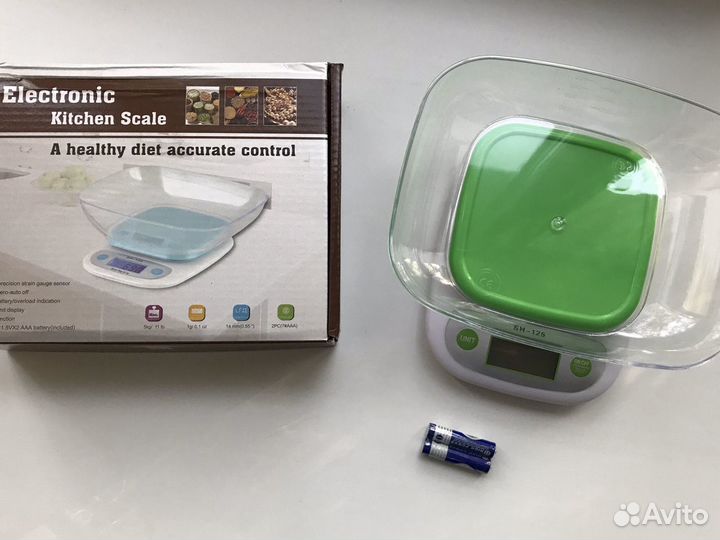 Весы новые электронные с чашей