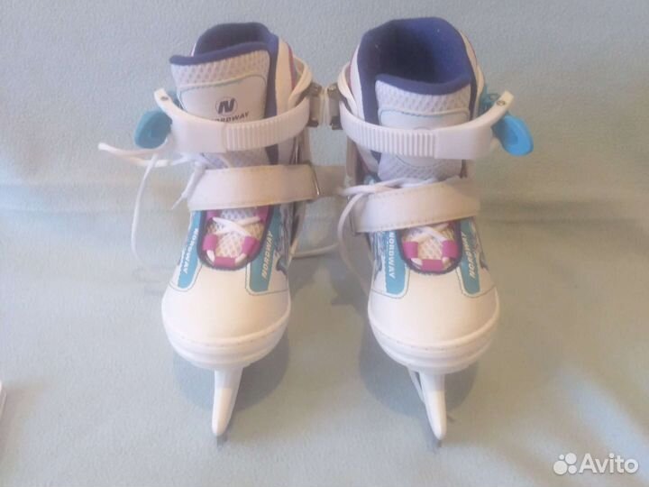 Коньки раздвижные детские Nordway 26-31