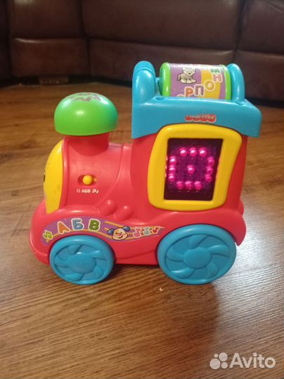 Паровозик развивающий-музыкальный
