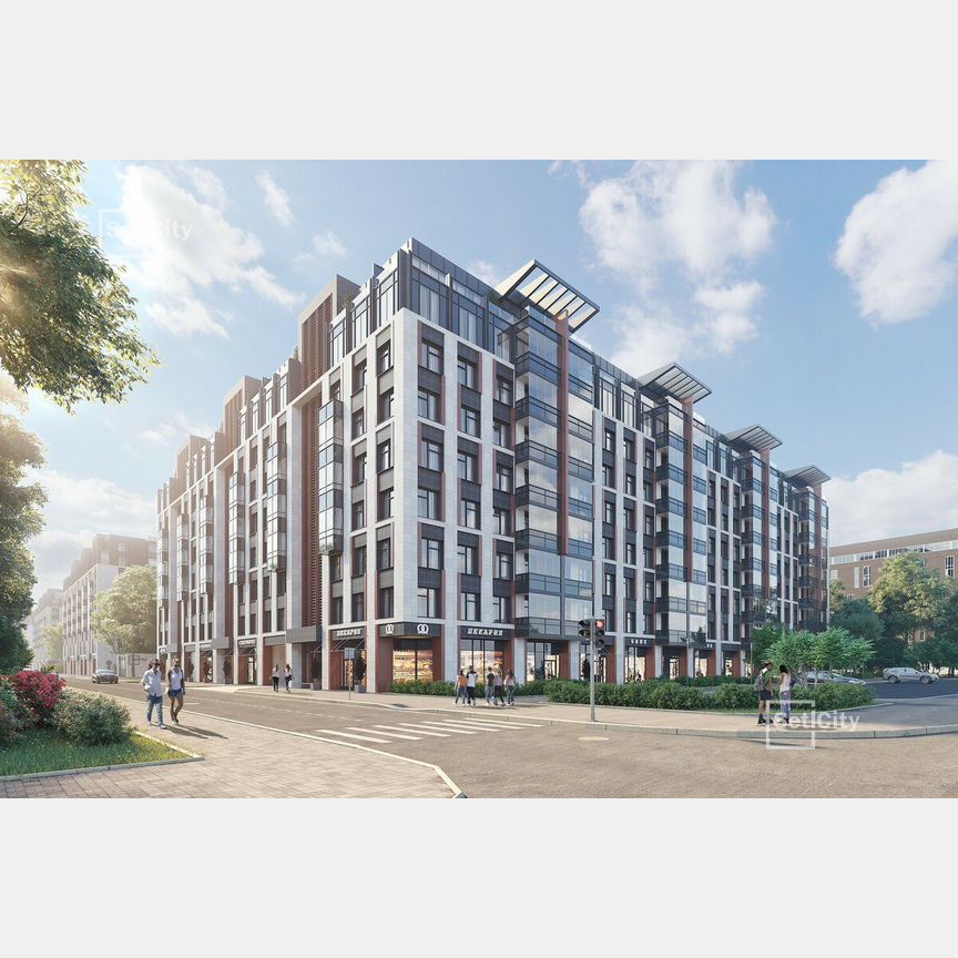 3-к. квартира, 114,9 м², 2/9 эт.