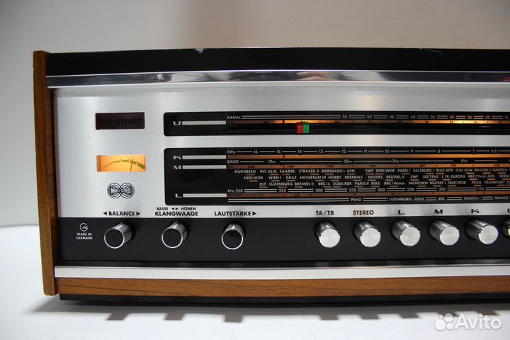 Grundig Stereomeister 155 Стерео Ресивер Germany