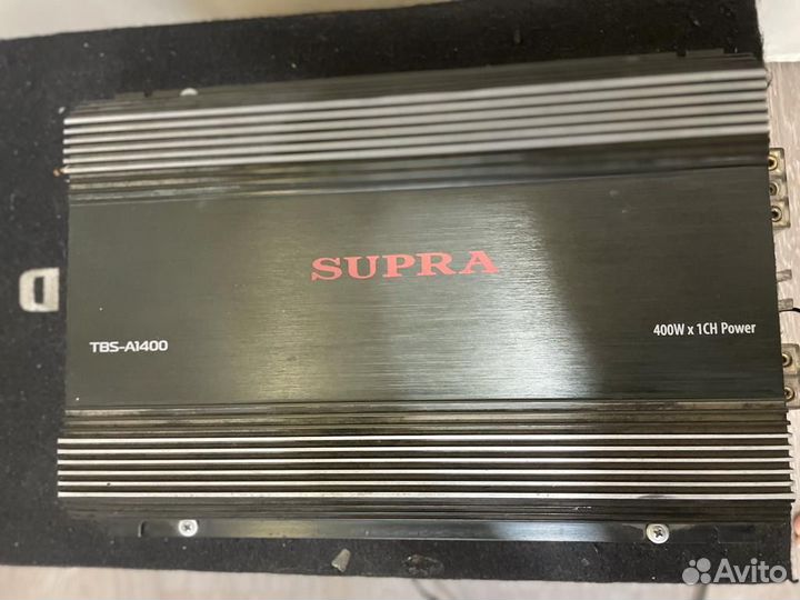 Сабвуфер + усилитель