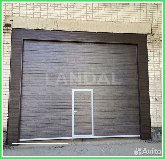 Секционные гаражные ворота