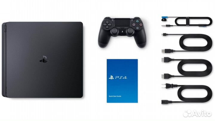 Игровая приставка Sony PlayStation 4 Slim 1 Tb Bla