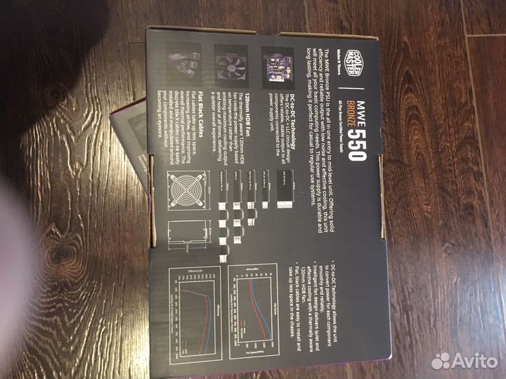 Блоки питания cooler master 550 вт 3 года гарантии