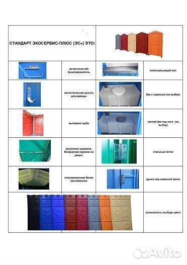 Туалетная кабина новая