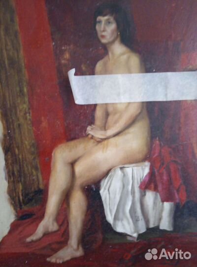 Картина в стиле ню. Автор Б. Наумов