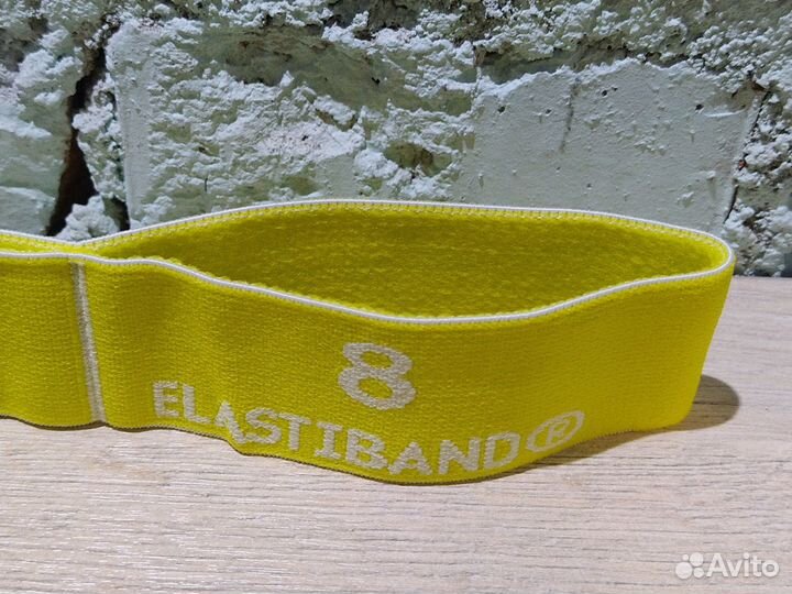 Лента с захватами indigo light желтый