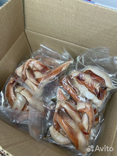 Лососевые брюшки Красной рыбы