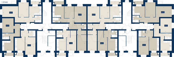 1-к. квартира, 35,3 м², 1/5 эт.