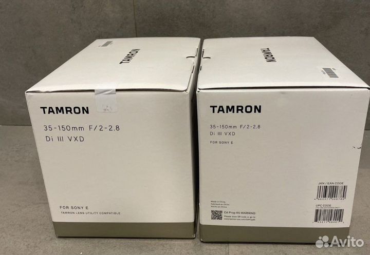 Tamron 35-150 F2-2.8 Di III VXD Sony E, новый