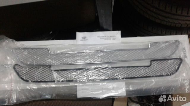 Сетки в бампер Geely