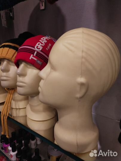 Голова манекен.4штуки