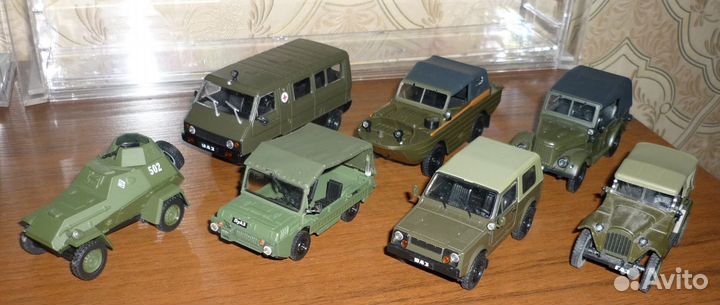 Автомодели DeAgostini легенды СССР с журналами1:43