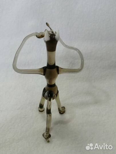 Дутое стекло, чертик. СССР