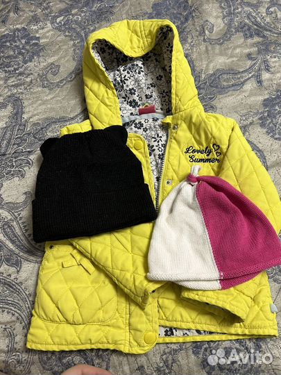 Куртка осень весна для девочки 86 92