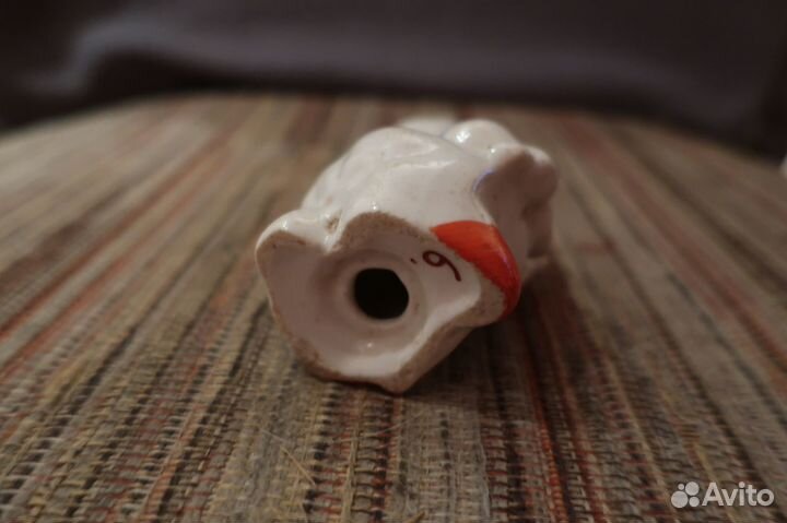 Фарфоровая солонка Повар