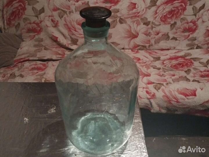 Бутылка стеклянная 20 литров