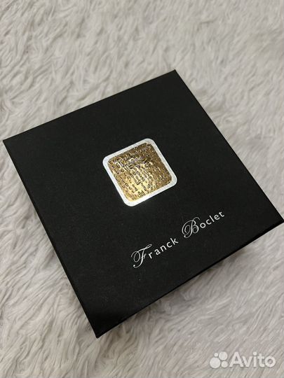 Коробка от духов Franc Boclet vanille