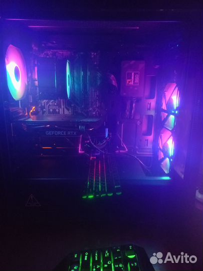 Игровой компьютер Ryzen 5 2600 + RTX 2060 Super