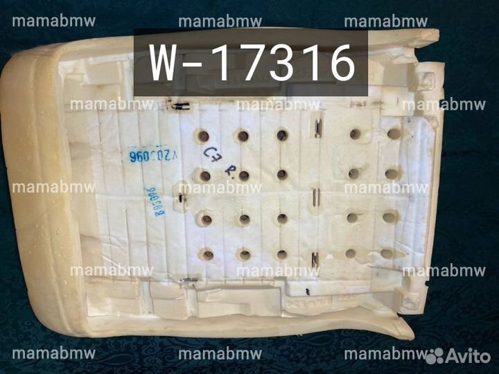 Поролон сиденья верхний спинка Е E 39 38 BMW бмв