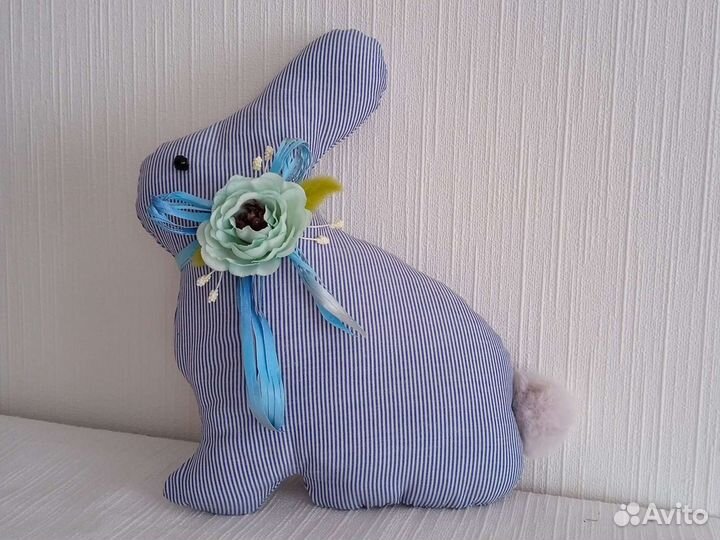 Интерьерный декор (текстильный кролик)