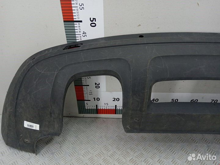 Юбка/спойлер заднего бампера Audi Q3/RS Q3