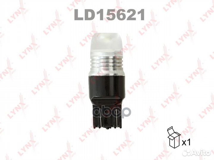 Лампа светодиодная LED W21/5W T20 12V W3x16q SM