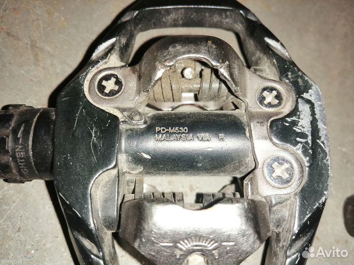 Педали контактные shimano pd-m530